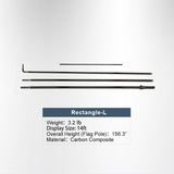 Tubos Reemplazo Para Banderas (Estructura solamente)