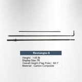 Tubos Reemplazo Para Banderas (Estructura solamente)