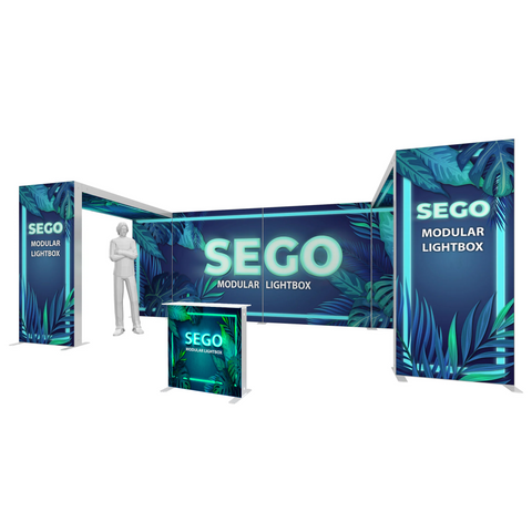 Glowbox 10x20 Booth GBA2021