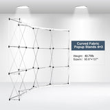 Pared Curva Promocional Pop Up