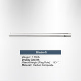 Tubos Reemplazo Para Banderas (Estructura solamente)