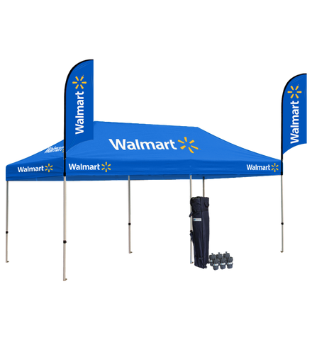 Carpa 10x20 + Banderas