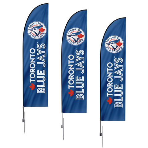 Combo X3 Bandera Promocional "Feather"