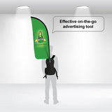 Bulto-Bandera "Feather"