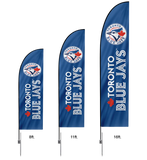 Combo X3 Bandera Promocional "Feather"