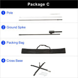 Combo X3 Bandera Promocional "Feather"